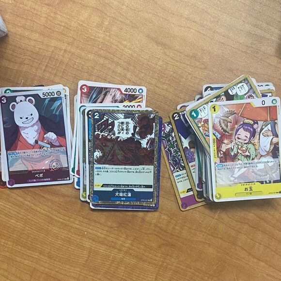 One Piece Card Game Set - Blue and Red - Picture 5 of 5